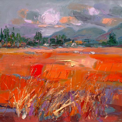 Sheep in Autumn Fields, Dumgoyne